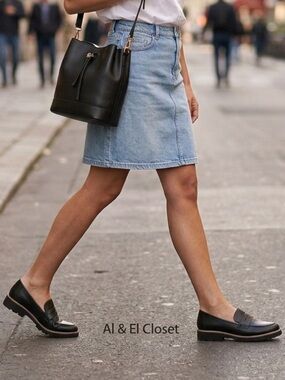 Vionic Cheryl II Black Nappa Leather Loafers – Women’s Size 6W – New With Box